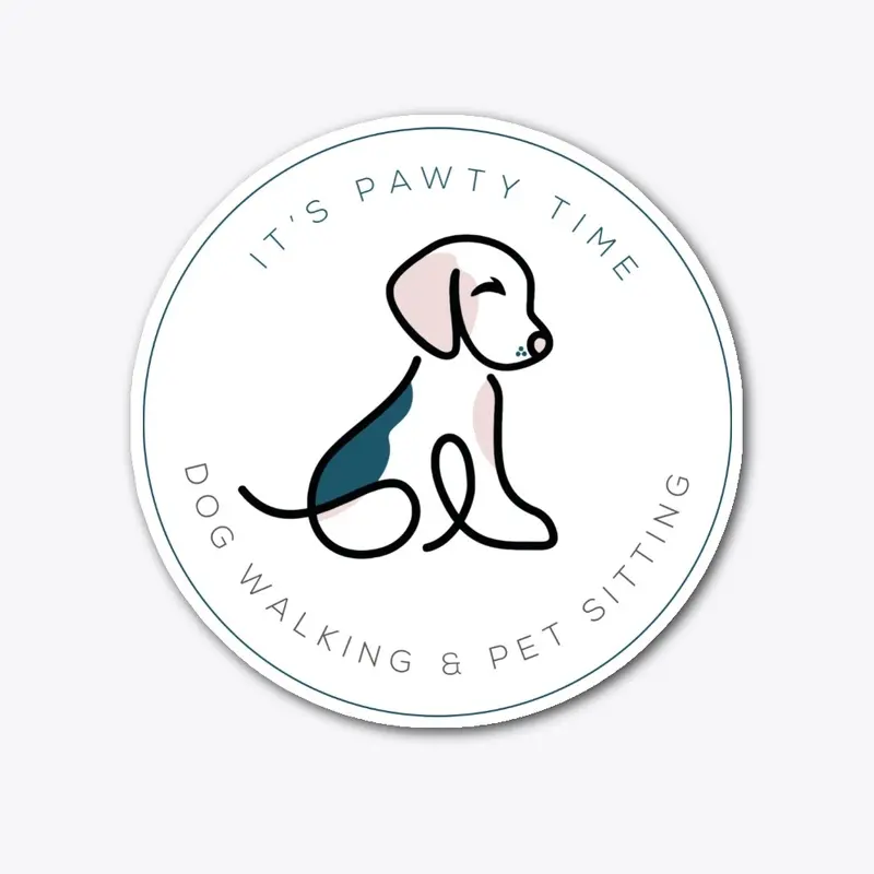 It's Pawty Time - Bumper Sticker